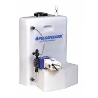 PULSAFEEDER Integrated Tank System: 15 gal, Polyethylene Tank, Vertical (MPN J40490)