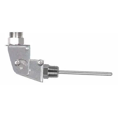 WAHL Threaded RTD with Lead Wires, 1/2" NPT, 6 in Probe, ±0.15°C Accuracy - Threaded RTDs with Lead Wires