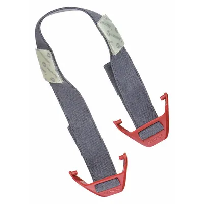 ESS Goggle Strap: NFPA 1977, Speed Clip, 4 in Overall Lg, Black - Straps for Safety Goggles