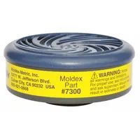 Cartridge: Yellow Color, Moldex 7000 Series/Moldex 7800 Series/Moldex 9000 Series, Bayonet, 2 PK (MPN 7300)