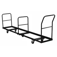 FLASH FURNITURE Folding Chair Dolly: 900 lb, 105 in L x 19 1/2 in W x 40 1/4 in H, For 50 Chairs (MPN NG-DOLLY-309-50-GG)