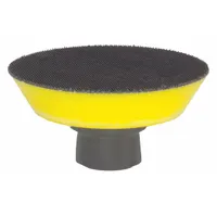 FLEX NORTH AMERICA Backing Pad: Backing Pad, Hook-and-Loop, Hook-and-Loop, Rubber, 3 in Outside Dia (MPN 556125)