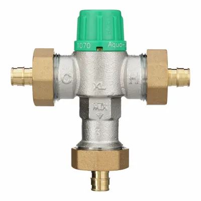 WILKINS 12-ZW1070XLPEXF1960 Point-of-Use Mixing Valve, 1/2 in Outlet - Point-of-Use Mixing Valves