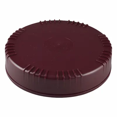QORPAK Curtec Packo Lid: Red, Polyethylene, 30 Closures Included - Screw On Caps
