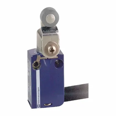TELEMECANIQUE SENSORS Limit Switch: Roller Lever, Submersible, XCMD, 0.23 in Roller Wd - Roller Lever-Arm Limit Switches