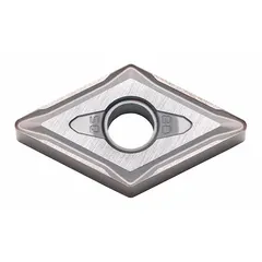 This diamond indexable turning insert is designed for precision machining of non-ferrous materials, composites, and abrasive alloys. It is suitable for turning, facing, and profiling operations, delivering high surface finish and extended tool life.