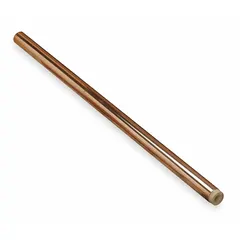 Copper tubing for air conditioning and refrigeration systems. Type ACR, 1 1/4 in diameter, 10 ft straight length. Cleaned and capped to prevent contamination. Rated for maximum operating pressure of 700 psi at 250°F.