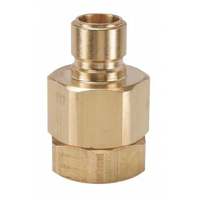 SNAP-TITE Hydraulic Quick Connect Hose Coupling: 3/4 in Coupling Size, Brass, Nitrile - EA Series Hydraulic Quick-Connect Coupling Plugs