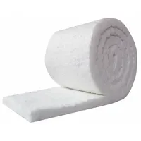 Ceramic Fiber Insulation: Aluminum Silicate, 5 ft Lg, 24 in W, 1 in Thick, 7.4 lb Wt, 0.75 R-Value (MPN CF8HZ-1-24X60in)