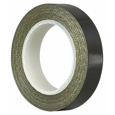 TAPECASE SG56-06 PTFE Slick Surface Tape, 4 in x 5 yd, 8 mil, Black