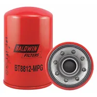 BALDWIN FILTERS Hydraulic Filter: Hydraulic Fluid, 1 1/2"-16 Thread Size, Spin-On, Cellulose (MPN BT8812-MPG)