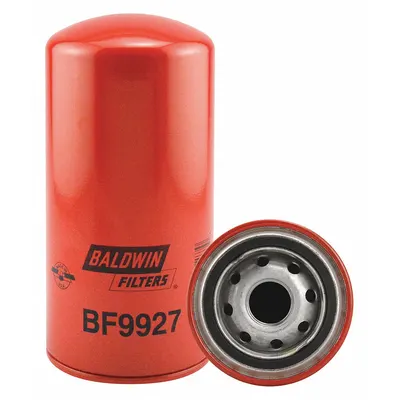 BALDWIN FILTERS Fuel Filter: Spin-On, 3 3/4 in Outside Dia, 1"-14 Thread Size, Cellulose - Spin-On Fuel Filters