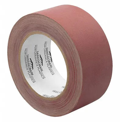 TAPECASE Film Tape: 1/2 in Wd, 18 yd Lg, 10 mil Thick, Silicone, Polytetrafluoroethylene Film - PTFE Slick Surface Tape