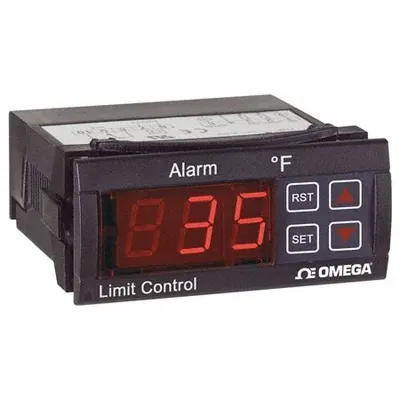 OMEGA Thermocouple Limit Controller: CN700, J/K/S, Limit, 110V AC, 0°C to 65°C - Temperature Controllers