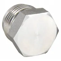 Hydraulic Hose Plug: Carbon Steel, 1 in Fitting Size, 4,000 psi Max. Working Pressure @ 70 F, JIC (MPN 900599-16S)