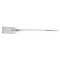 Solid stainless steel hygienic mixing paddle with a straight-bar design. One-piece construction, 48-inch overall length, and 10-inch blade length. Suitable for sanitary mixing in food, pharmaceutical, and chemical processing applications.
