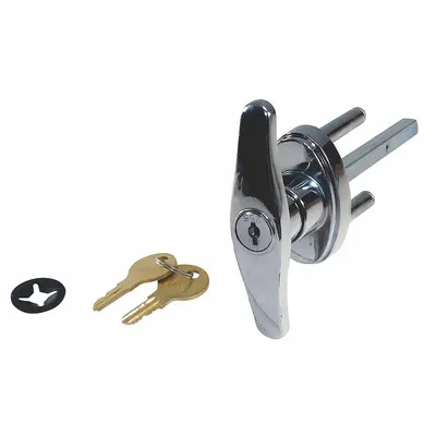 AMERICAN GARAGE DOOR SUPPLY T-Handle: Keyed - Lift Handles for Garage Doors