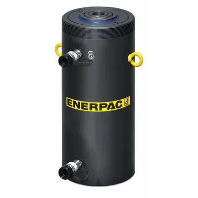 ENERPAC Hydraulic Ram: Double Acting, 100 ton Nominal Capacity, 10 in Nominal Stroke Lg - High Cycle Rams