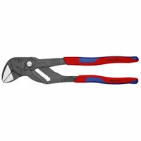 Pliers Wrenches,10" Pliers Wrench: Flat, Push Button, 2 in Max Jaw Opening, 9 3/4 in Overall Lg (MPN 86 02 250)