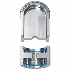 Replacement U style crimping die set for use with the MILWAUKEE 2779-22 crimping tool. Accommodates 6 AWG wire and is color-coded blue. Includes two dies for upper and lower crimping applications.