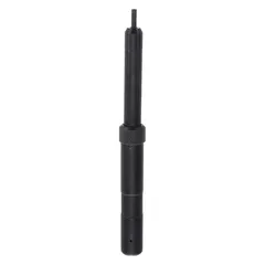 This tang breaking tool is designed to snap the drive tang off helical inserts after installation, ensuring a clean break flush with the insert. It is compatible with right-hand threaded, 18-8 stainless steel helical inserts and supports both inch and metric systems. The tool is constructed from steel with a 5 in overall length.