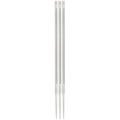 NICHOLSON Round Chain-Saw File, 8 in Lg, 7/32 in Dia, Bastard Cut - Round Chain-Saw Files