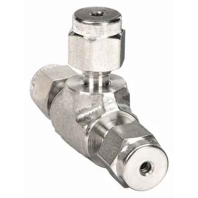 PARKER Double-Ferrule Stainless Steel Tee - Double-Ferrule Stainless Steel Fittings