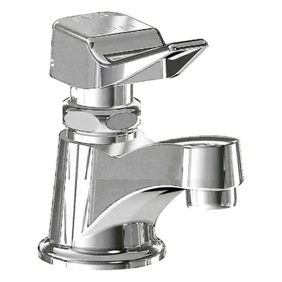 CHICAGO FAUCETS 333-336PSHABCP Single-Post Push-Button Metering Bathroom Faucet - Single-Post Push-Button Metering Bathroom Faucets
