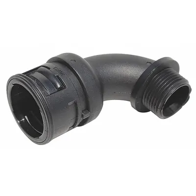 REIKU Elbow 90 Degrees: 2 in Nominal Size (MPN VPBRB-48G07) - 90 Degree Elbows for Continuous-Flex Corrugated Tubing