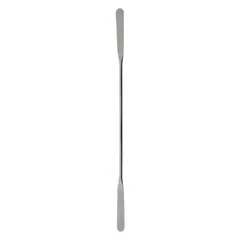APPROVED VENDOR Stainless Steel Lab Spatula, Mirror Finish, 8 7/8 in L, 2 in W, Silver