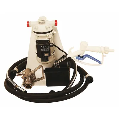 LIQUIDYNAMICS INC. Electric Drum Pump: 115 V AC, 1/10 hp HP, Polypropylene - Tote-Mount DEF Dispensing Pump Systems