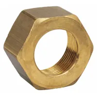 PARKER Compression Fitting Nut: 3/4 in OD Fitting Size, Compression, Brass, 10 PK (MPN 61C-12)