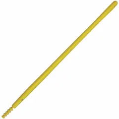 Fiberglass and polypropylene straight replacement handle for shovels and garden tools. Yellow finish. Suitable for replacing worn or broken handles on compatible tools.