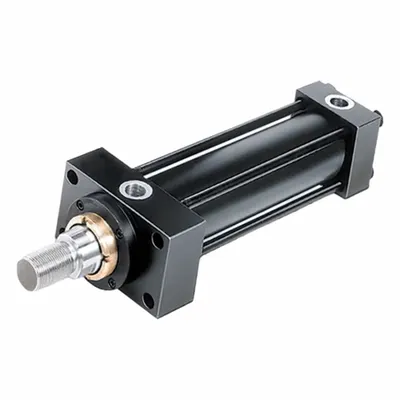 Parker Hydraulic Cylinder: 32 mm Bore Dia., 250 mm Stroke Lg, 1/4 Inch BSPP Port Size - Metric Tie-Rod Hydraulic Cylinders