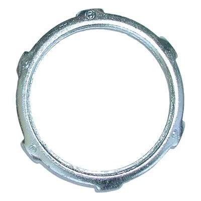 BRIDGEPORT Locknut,Steel,Locknut (MPN 106-S) - Locknuts for Threaded Conduit (RMC/IMC)