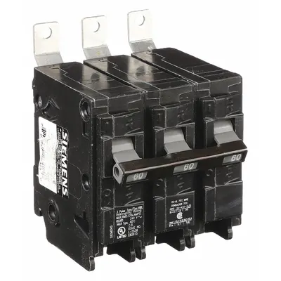 Siemens B360HH BL Series Miniature Circuit Breaker - B Series, Bolt-On Siemens Miniature Circuit Breakers