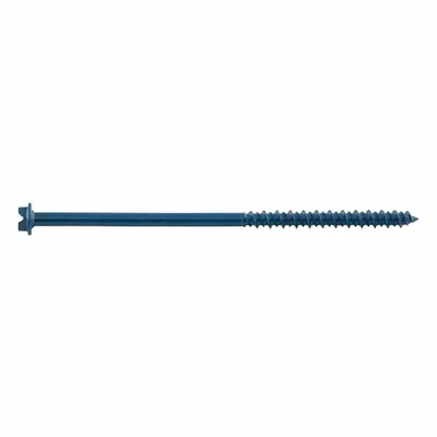 DEWALT Screw Anchor: 4 in Overall Lg, 9/64 in Dia, Steel, Stalgard, Hex, Hex, Steel - Hex-Head Screw Anchors