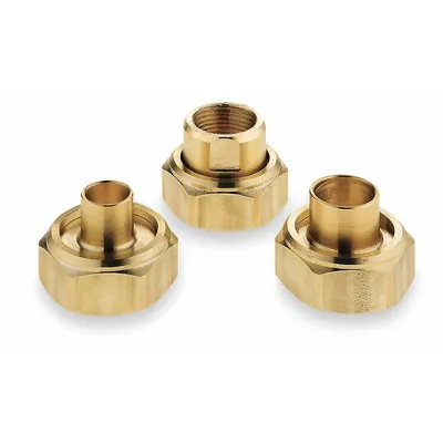 BELL & GOSSETT Union Set: 3/4 in, 113201LF, Compatible with Part No. 5JPA9/5JPC1 - Unions