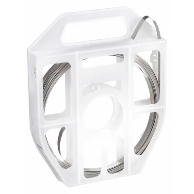 BAND-IT Stainless Steel Band: 0.02 in Strapping Thick, 850 lb Break Strength, 50 ft Strapping Lg - 200/300 Stainless Steel Strapping