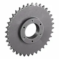 TSUBAKI Sprocket: For 50 Chain, 36 Teeth, 7.171 in Pitch Dia, 7.52 in Outside Dia, Steel (MPN 50SDS36)