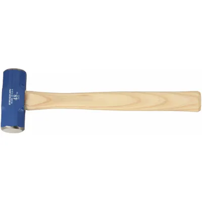 VAUGHAN Steel Engineering Hammer: Wood Handle, 3 lb Head Wt, 1 1/2 in Dia, 16 in Overall Lg - Steel Engineering Hammers