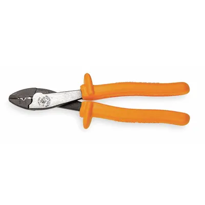 KLEIN TOOLS 1005-INS Pliers-Style Wire Connector & Terminal Crimper - Pliers-Style Wire Connector & Terminal Crimpers