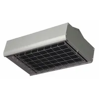 FOSTORIA Electric Infrared Heater: 4300W Watt Output, 208V AC, 1 or 3 Phase, Hardwired, Aluminum (MPN FSA-4320-3)