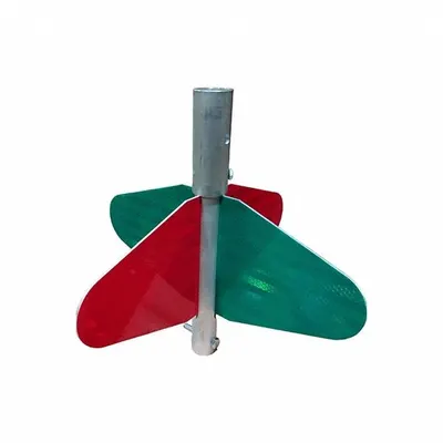 ALDON Target: Mounting Hardware Included, Green/Red - Railroad Switch Indicators