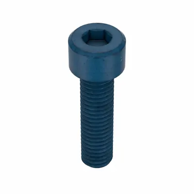 METRIC BLUE M8x1.25 x 30 mm Socket Head Cap Screw - Metric System Standard Socket Head Cap Screws