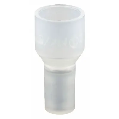 IDEAL Closed-End Crimp Connectors, Clear Nylon, 22-18 AWG, Steel/Nickel, CSA