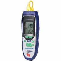 TRACEABLE Thermometer: -328°F to 2501, For Type J/Type K/Type T Thermocouple Type, 1 Channels (MPN 2025091)