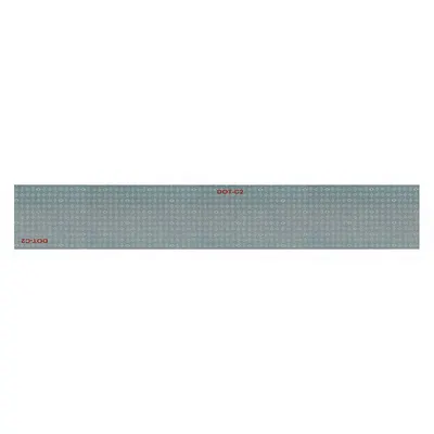 ORALITE Reflective Tape, White, 2 in x 12 in, Acrylic Adhesive, MPN 18347 - Vehicle Reflective Strips