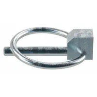 Lynch Pin,3/16in dia,1in L,PK10: Inch, 1 in Usable Lg, 3/16 in Shank Dia, Without Chain, Steel (MPN WWG-LPZ-187-1000)