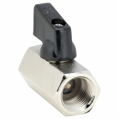 OEM Manual Two-Way Ball Valve: 3/8 in - Mini Brass Ball Valves
